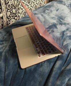 IBENZER Compatible with Old Version MacBook Air 13 Inch Case (2017-2010 Release), Models: A1466/A1369, Plastic Hard Shell Case with Keyboard & Screen Cover for Mac Air 13, Rose Gold, A13MPK+2 For Macbook Air 13'' A1466/A1369 36 81I8F6iP GL