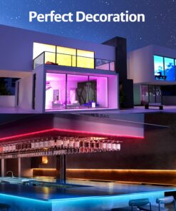 LED Lights for Bedroom, 100ft(2 Rolls of 50ft) LED Strip Lights, Music Sync Color Changing Led Lights with APP & IR Remote Control for Bedroom Room Home Decor Party Festival… 100FT-2rolls 26 81I9PSXVyL