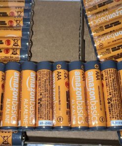 Amazon Basics 36-Pack AAA Alkaline High-Performance Batteries, 1.5 Volt, 10-Year Shelf Life 36 Count (Pack of 1) 35 81IBCRCNObL