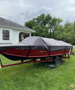 Classic Accessories StormPro Heavy-Duty Boat Cover 16'-18.5'L x 98"W (beam) 25 81IDN2YNCjL 1