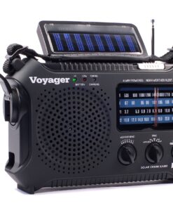 Kaito KA500 5-way Powered Emergency AM/FM/SW NOAA Weather Alert Radio with Solar,Dynamo Crank,Flashlight and Reading Lamp, Color Black 37 81IEmXdO OL