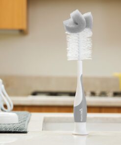 Alternative view of Munchkin® Sponge™ Bottle Brush, Grey, 2 Count (Pack of 1)