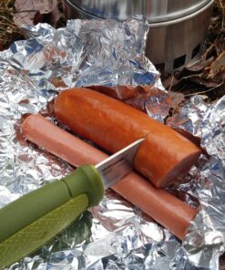 Morakniv Eldris Fixed-Blade Pocket-Sized Knife with Sandvik Stainless Steel Blade and Plastic Sheath 2.2-Inch. Green 57 81IGN9lw7hL