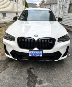 BMW Black Stainless Steel License Frame with M Logo 20 81IGfM6QBnL