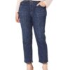 Bandolino Women's Plus Size Mandie Signature Fit 5 High Rise Jean 18 Short Greenwich 18 81IHU5sn0vL