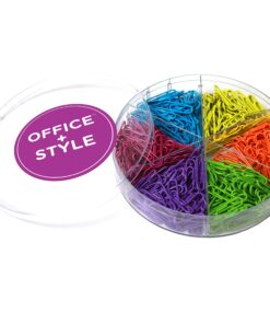 Office Style 28 mm Colored Paper Clips, 480-Pieces, Mixed, Medium (A1-28MM480PCSCLRPC) 11 81IHlASvT5L