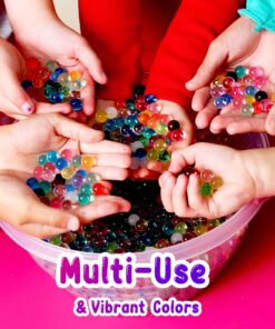 Alternative view of Colorful Non Toxic Water Beads (6.35 oz) - 20,000 Multi Color Water Beads in 12 Colors - Large Water Beads Grows Many Times Original Size - Water Beads for Plants or Vases - Sensory Play Fun (3+) Regular (20,000 beads)
