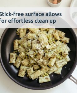 Kitchara Hard Anodized Non Stick Cookware Set - Nonstick, Oven Safe & Non Toxic Pots and Pans - Professional Chef Quality 10 Piece Set with with Frying Pans, Saucepans, Saute Pan, and Stockpot Non Stick Hard Anodized Aluminum 12 81IK65U tDL