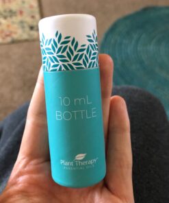 Plant Therapy Organic Lemon Essential Oil 100% Pure, USDA Certified Organic, Undiluted, Natural Aromatherapy, Therapeutic Grade 10 mL (1/3 oz) 17 81ILG v9yL