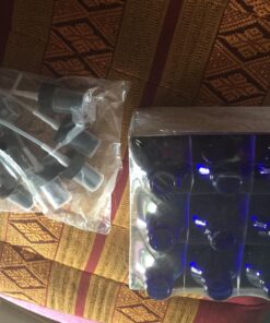 Vivaplex 2 oz Glass Bottles, with Black Fine Mist Sprayers, Cobalt Blue, 12-Count 46 81ILyPRY42L 1