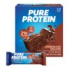 Pure Protein Bars, High Protein, Nutritious Snacks to Support Energy, Low Sugar, Gluten Free, Chocolate Deluxe, 1.76 oz., 12 Count(Pack of 1) (Packaging may vary) 16 81IMbbUlA L