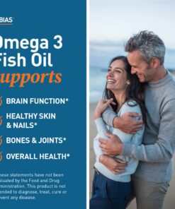 Dr. Tobias Omega 3 Fish Oil, 800 mg EPA 600 mg DHA Omega 3 Supplement for Heart, Brain & Immune Support, Absorbable Triple Strength Fish Oil Supplements - 2000 mg Per Serving, 180 Softgels 90 Servings 22 81IPIkFGz3L