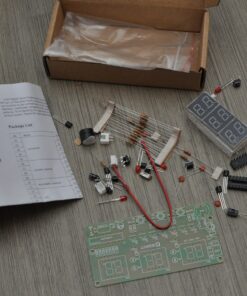 IS Soldering Project Clock, Icstation 6-Bit Digital Clock Soldering Kit DIY Soldering Practice for School Science Projects Student STEM Learning Teaching 54 81IPbGbjOwL