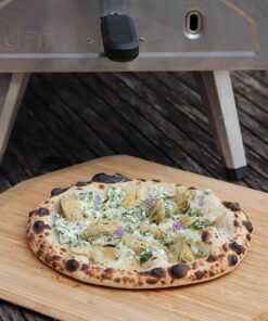 ooni 12” Bamboo Pizza Peel – Lightweight Smooth Wooden Pizza Paddle and Serving Board Outdoor Pizza Oven Accessories 12" 8 81IPxP40TcS