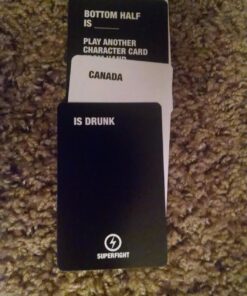 Superfight a Card Game of Absurd Arguments | Fun Family Friendly, Party Game of Super Powers and Super Problems, Enjoyed by Kids, Teens, and Adults, 500-card Deck, 3 or More Players, Ages 8+ 42 81IQhaAvHcL