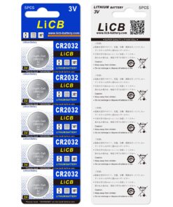 LiCB CR2032 3V Lithium Battery(10-Pack) 27 81ISL7PTvgL