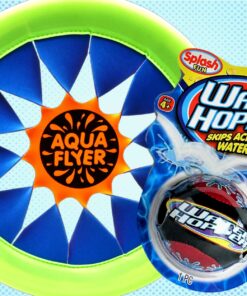 Alternative view of JA-RU Pro Hopper Skip Water Bouncing Ball Professional Fidget Skip Ball Pool Bounce Balls Toys. Skipping Beach Ball. Outdoor Game Party Favor Pool Toy Style B 880-1 Pro Ball + Flyer