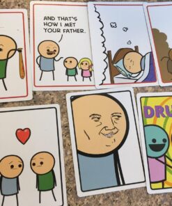 Joking Hazard by Cyanide & Happiness - a funny comic building party game for 3-10 players, great for game night White 48 81ITUTTAGcL