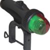 Shoreline Marine Clamp-On Bow Boat Lights | LED Bi-Color Navigation Lights | Battery Operated | Water-Resistant Bi-Color Light 24 81IV3x QcL