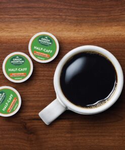 Green Mountain Coffee Roasters Half Caff Keurig Single-Serve K-Cup pods, Medium Roast Coffee, 72 Count 12 Count (Pack of 6) 22 81IVbd8wMrL