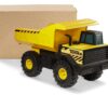 Funrise Tonka Steel Mighty Dump Truck, Yellow, Black, 10.25" x 16.75" x 7.75" (902050AZ01) Single Frustration-Free Packaging 49 81IWLIOM1kL 1