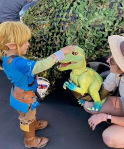 Linfairy Short Blonde Wig Halloween Cosplay Wig For Men Braid with 2 Elf Ear 37 81IWtU7iF L