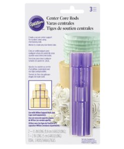Alternative view of Wilton 3-Piece Center Core Cake Rods, Purple