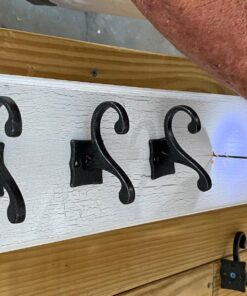 Franklin Brass Double Scroll Hook Assembly Wall Hooks 5-Pack, Gunmetal, FBSCRH5-TDG-C 5 Pack 59 81IYIv7EIeL