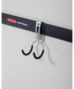 Rubbermaid FastTrack Compact Hook for Garage Organization, Soft Grip, Ideal For Cords, Ropes, Small Hoses, Camping Chairs 16 81IYsPFBniL