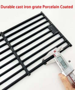 Direct store Parts DC114 (4-pack) 19.75" Porcelain Coated Cast Iron Grill Cooking Grates Replacement for Chargriller Gas Grill 2121, 2123, 2222, 2828, 3001, 3030, 3725, 4000, 5050, 5252, 5650,9020 4 16 81IZLMuznL