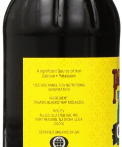 Molasses, Blackstrap, Unsulfured, Organic, 15 oz. 7 81If86s6lL