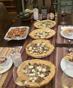 ooni Pizza Turning Peel – Pizza Turner - Long Handle Lightweight Metal Pizza Peel for Making Homemade Pizza Outdoor Pizza Oven Accessories 14 81IfoEV3BdL