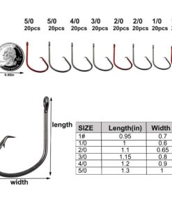 Shaddock Fishing 160pcs/box 7381 Offset Sport Circle Hooks Black High Carbon Steel Octopus Fishing Hooks-Size:1-5/0 9 81IiRiKal1L