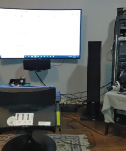 Mediabridge 12AWG Ultra Series Speaker Cable - Gold Plated Banana Tips (12 FT) - CL2 99.9% Oxygen Free - Black (SWT-12B-12B) 12 Feet 33 81Ij 2OUr9L