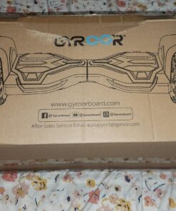 Gyroor Warrior 8.5 inch All Terrain Off Road Hoverboard with Bluetooth Speakers and LED Lights, UL2272 Certified Self Balancing Scooter 1-black 37 81IjT2wLTpL