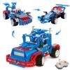 morwant STEM Toys Gift for Boys & Girls Age 6yr-14yr, 2-in-1 Remote Control Car Building Kits, Christmas Birthday Engineering Learning Set for Kids 6,7,8,9+ Year Old (443pcs) Blue 54 81IjmXf0cL