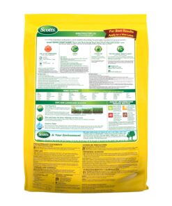 Scotts Turf Builder Weed & Feed3, Weed Killer Plus Lawn Fertilizer, Controls Dandelion and Clover, 5,000 sq. ft., 14.29 lbs. 5,000 sq. ft. Weed and Feed 40 81IkpZc61vL