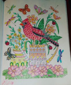 Adult Coloring Books: Floral Garden Coloring Books for Adults Relaxation (Flowers, Animals, and Gardens) 33 81IlZ2GAOAL