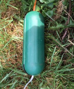 Hot Headz H-EXT-302 Outdoor Extension Safety Seal Resistant Cord Cover for Holiday Lights Water Fountains, Pool Pumps, Air Conditioners, Etc, Single, Green 47 81InjyS5T5L