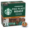 Starbucks K-Cup Coffee Pods, Medium Roast Coffee, Pike Place Roast For Keurig Coffee Makers, 100% Arabica, 1 Box (32 Pods) 33 81Iovyf6L