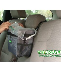 DRIVE AUTO - 40 Pack, 2 Gallon Clear Trash Bags for Car & Home Office 40 Count (Pack of 1) Trash bag 16 81IpNoOhj8L