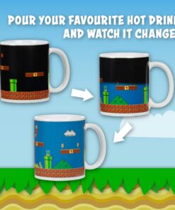 Alternative view of Paladone Super Mario Brothers Heat Changing Ceramic Coffee Mug - Collectors Edition