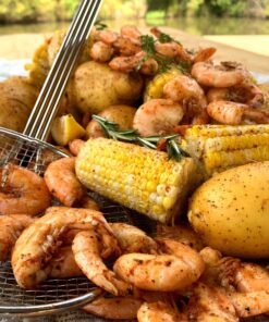 Alternative view of Bayou Classic 0186, 18-in Nickel-Plated Skimmer, 18 inches, Silver