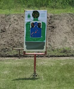 Splatterburst Targets - 8 inch Stick & Splatter Self Adhesive Shooting Targets - Gun - Rifle - Pistol - Airsoft - BB Gun - Pellet Gun - Air Rifle - Made in USA 100 pack 26 81IrAlhFqtL 1