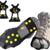 Limm Ice Snow Traction Cleats - Lightweight Crampon Cleats for Walking on Snow & Ice - Anti Slip Grippers Fasten Quickly & Easily Over Footwear - Protable Grips for Shoes and Boots XLarge (M 10 - 12 / W 12 - 14) All Purpose 12 81IsIN0OGgL
