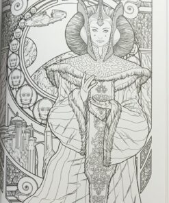 Art of Coloring: Star Wars: 100 Images to Inspire Creativity and Relaxation Hardcover, Illustrated 56 81Itdm90 vL