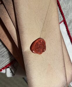 Wax Seal Seal Set, DLD Classic Vintage Antique Wax Print Set Magic School Badge Wax Set Gift Box Set Brown 22 81ItfK86dyL