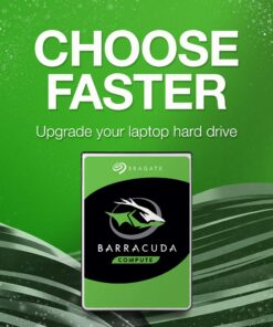 Seagate BarraCuda 1TB Internal Hard Drive HDD – 2.5 Inch SATA 6 Gb/s 5400 RPM 128MB Cache for PC Laptop – Frustration Free Packaging (ST1000LM048) BarraCuda 2.5-Inch 24 81ItksOgqsL 1