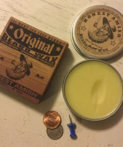 Honest Amish Original Beard Wax - All Natural and Organic- 2 ounce 36 81IuZJzuaqL