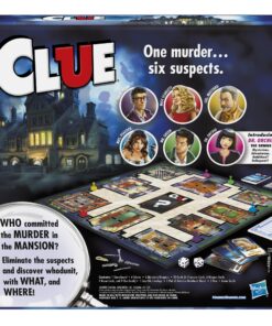 Hasbro Gaming Clue Game Classic Clue 36 81IvBb7sJFL